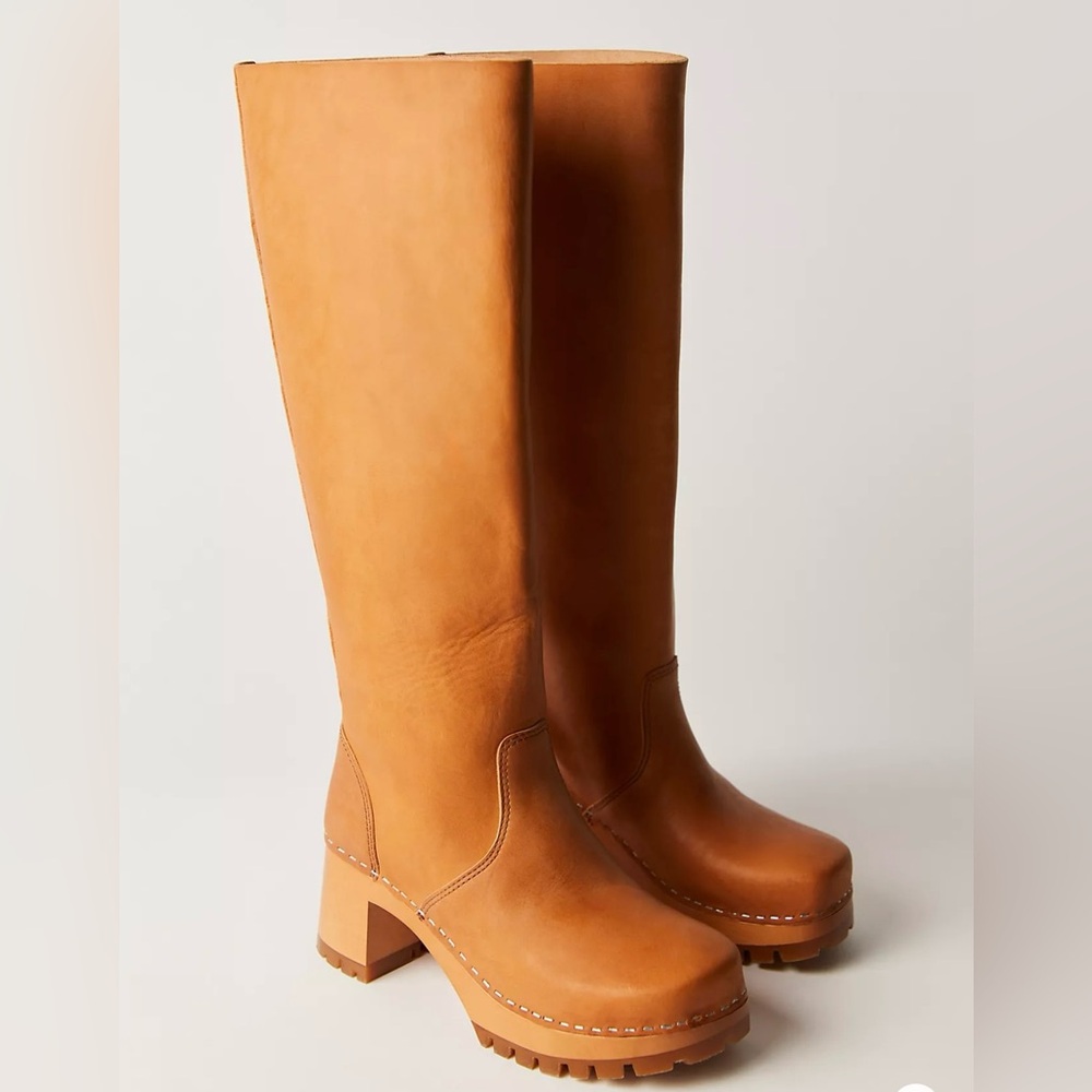 Swedish Hasbeens Cori Clog Boots women’s size 36 - Picture 1 of 7